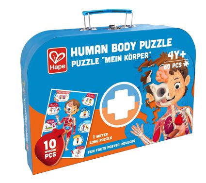 Bodenpuzzle Mein Körper 61 Teile